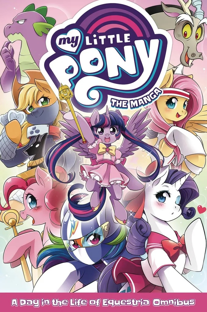 MY LITTLE PONY MANGA DAY IN LIFE ESQUESTRIA OMNIBUS