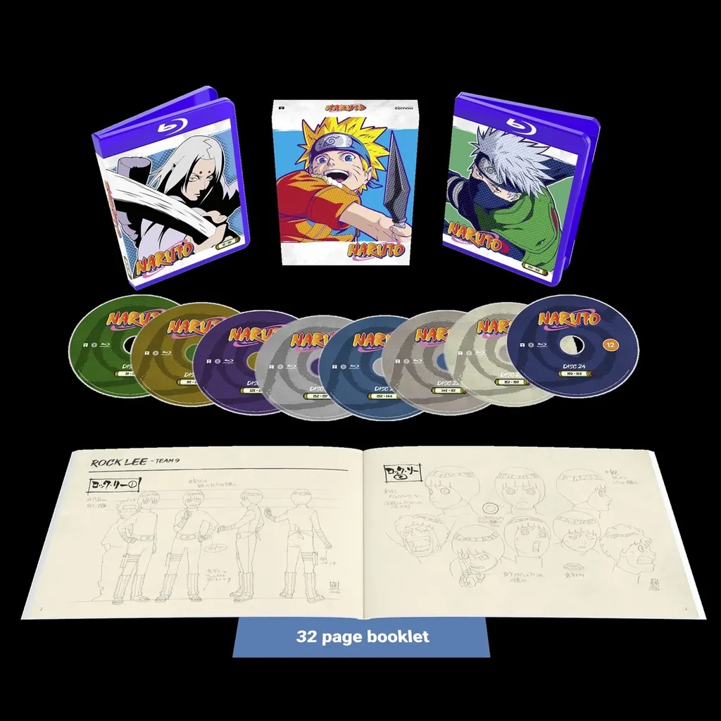 NARUTO Set 3 Collector's Edition Blu-ray