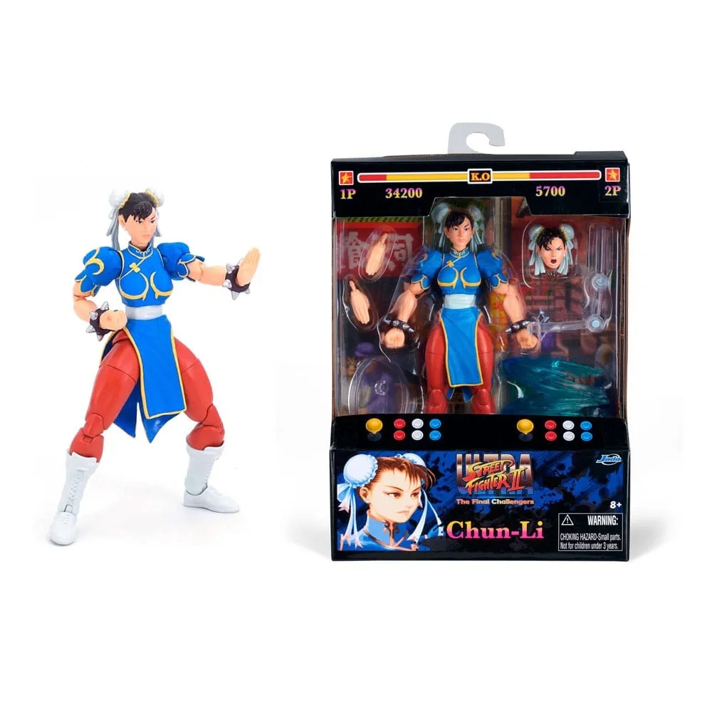 ULTRA STREET FIGHTER II: THE FINAL CHALLENGERS ACTION FIGURE 1/12 CHUN-LI 15 CM
