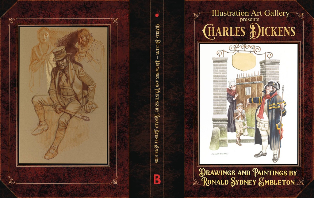 ILLUSTRATION GALLERY CHARLES DICKENS BY RON EMBLETON