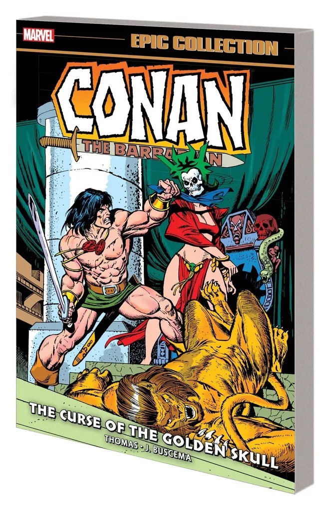 CONAN ORIG MARVEL YRS EPIC COLL CURSE GOLDEN SKULL