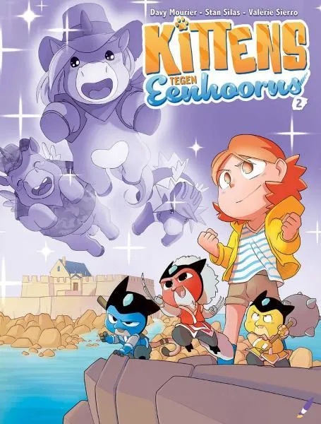 Kittens tegen… 2 Eenhoorns