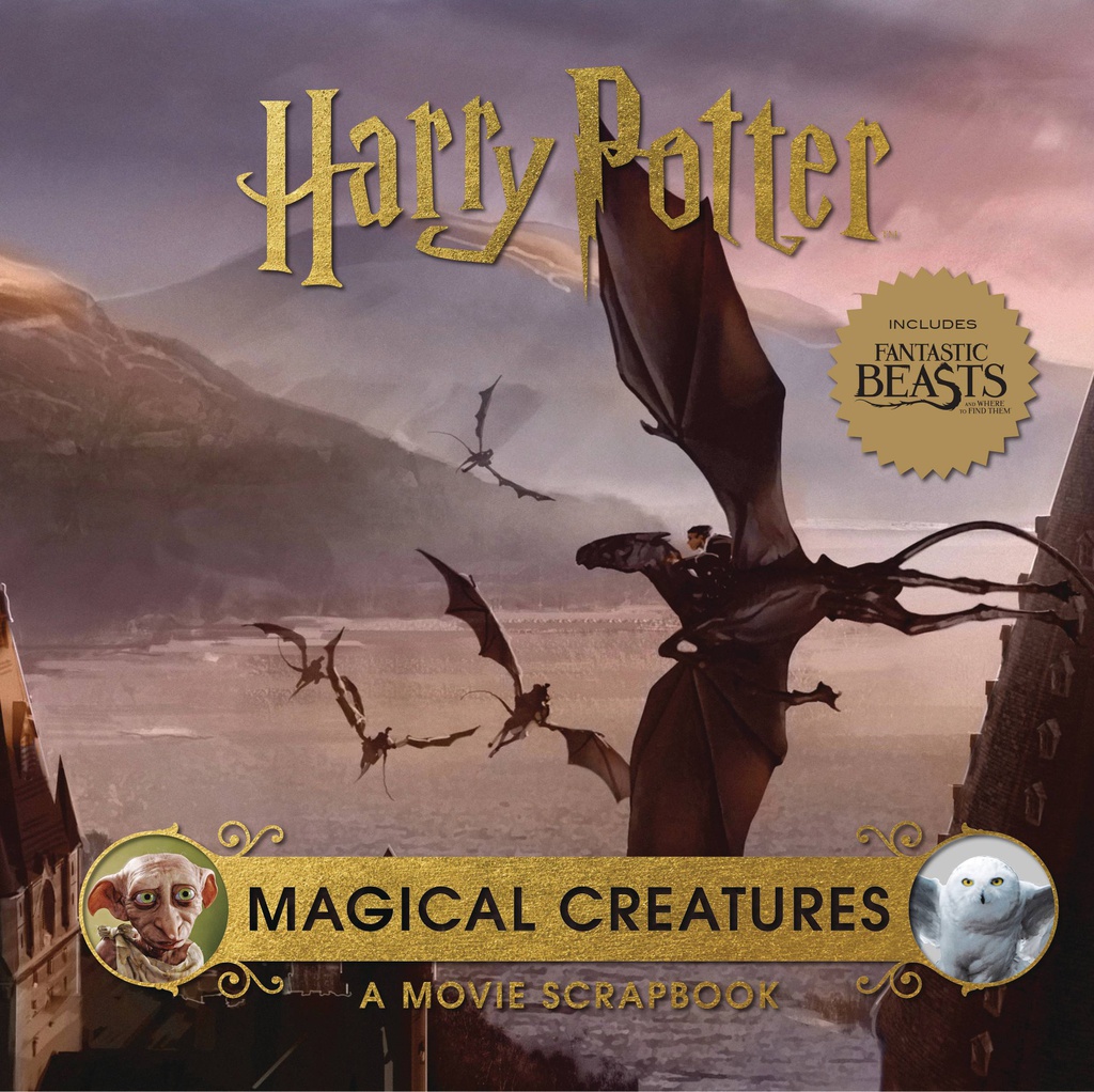 HARRY POTTER MAGICAL CREATURES MOVIE SCRAPBOOK