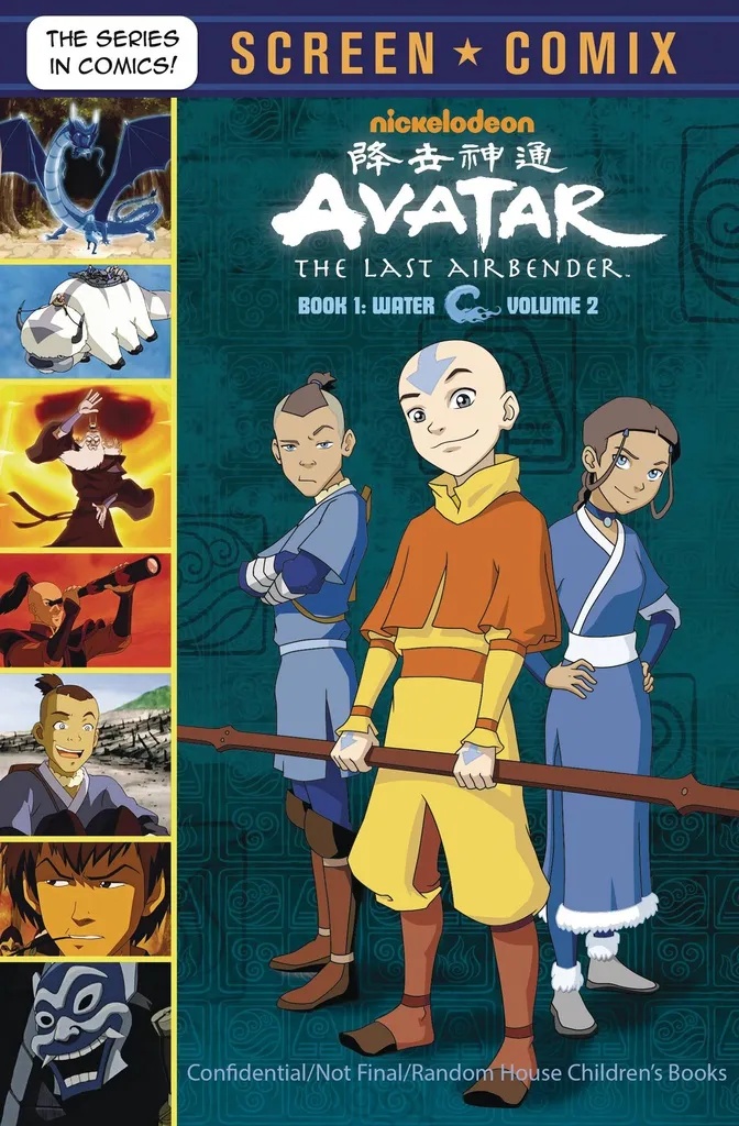 AVATAR LAST AIRBENDER SCREEN COMIX 2