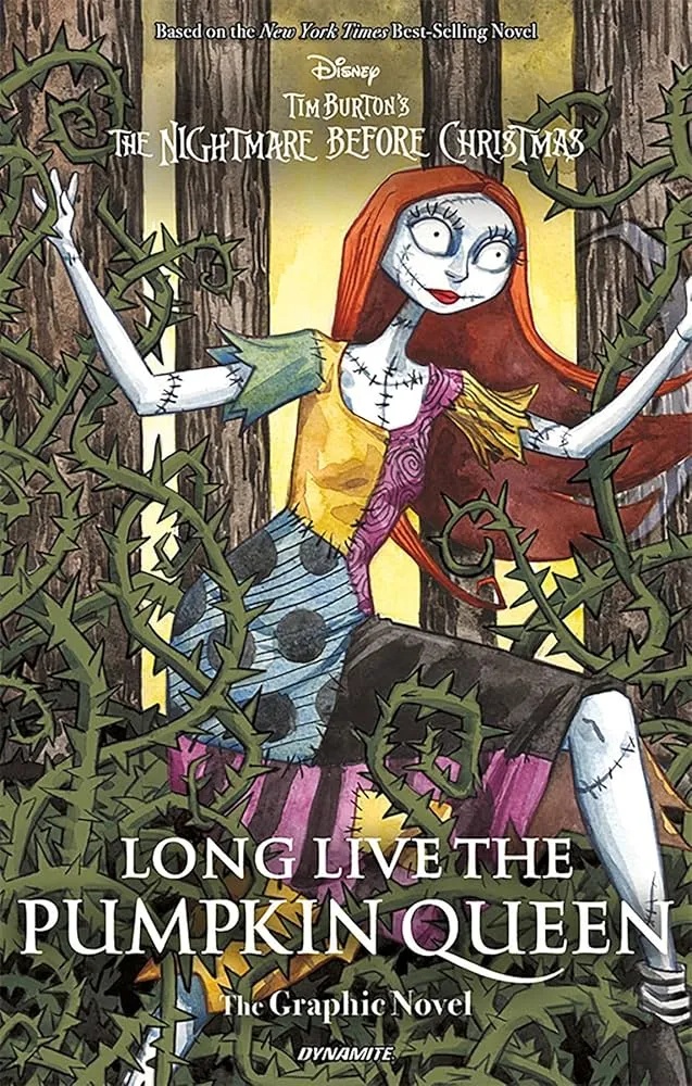 TIM BURTONS THE NIGHTMARE BEFORE CHRISTMAS LONG LIVE THE PUMPKIN QUEEN GRAPHIC NOVEL