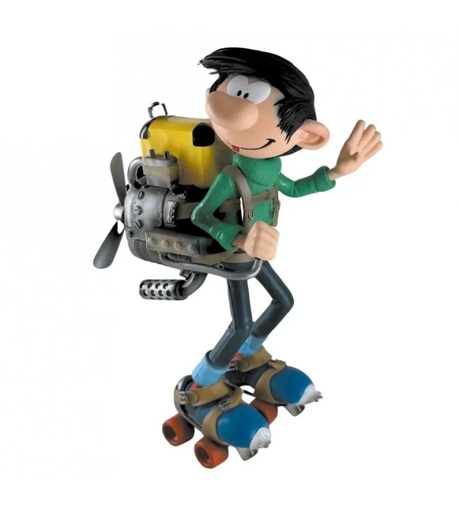 GASTON LAGAFFE ON MOTOR SKATES - GUUST FLATER OP MOTOR SKATES