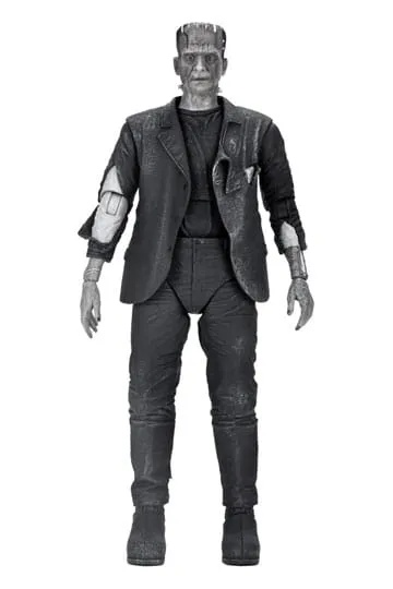 UNIVERSAL MONSTERS ACTION FIGURE ULTIMATE FRANKENSTEIN'S MONSTER (BRIDE OF FRANKENSTEIN) (B&W) 18 CM