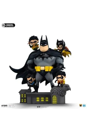 BATMAN ANIMATED ICONS PVC FIGURE BATMAN FAMILY 18 CM