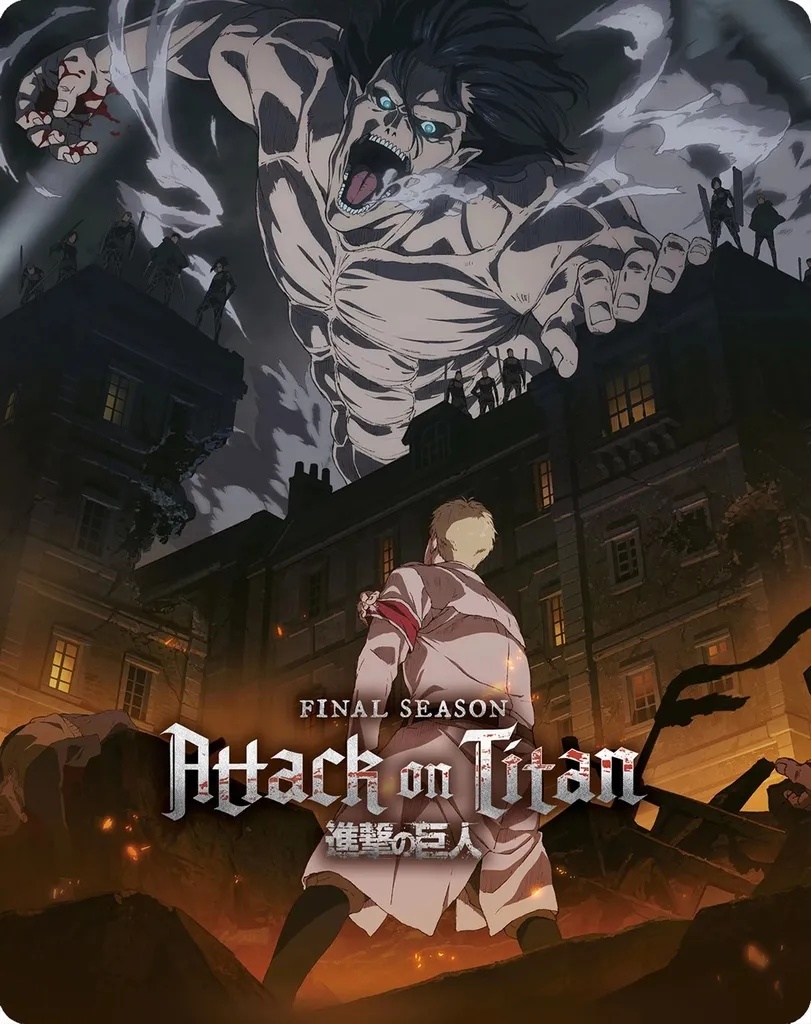 ATTACK ON TITAN Complete Final Season Blu-ray Steelbook