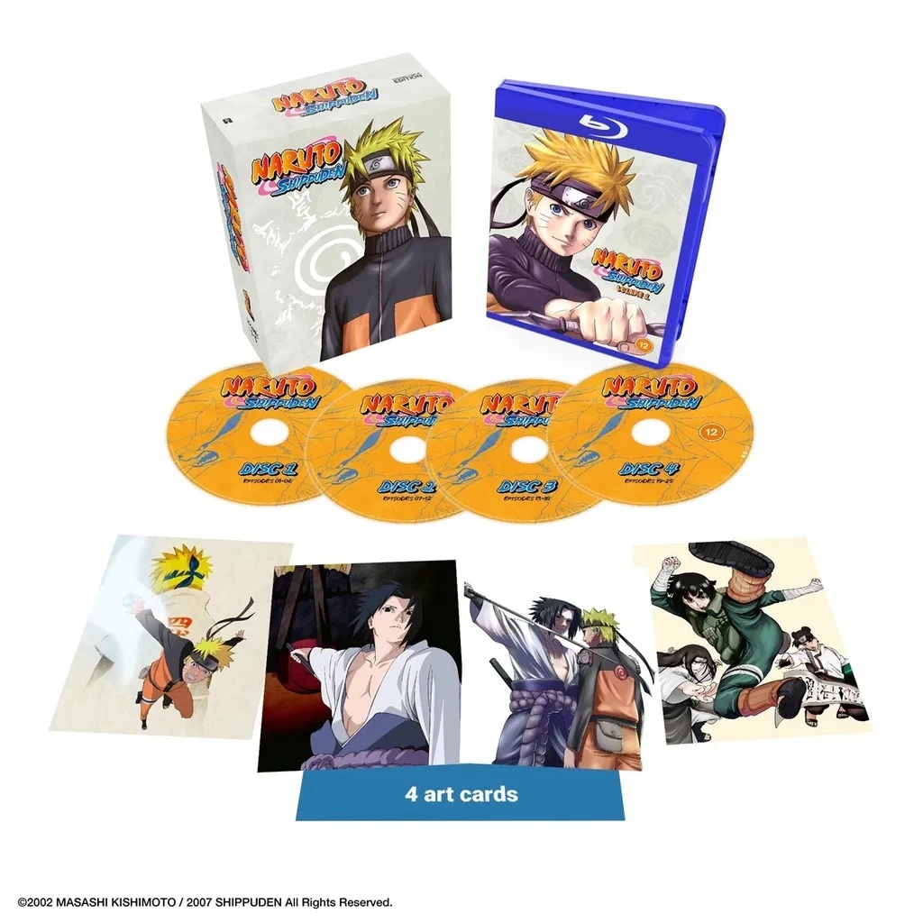 NARUTO SHIPPUDEN Set 1 Collector's Edition Blu-ray