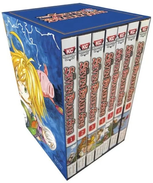 SEVEN DEADLY SINS MANGA BOX SET 1