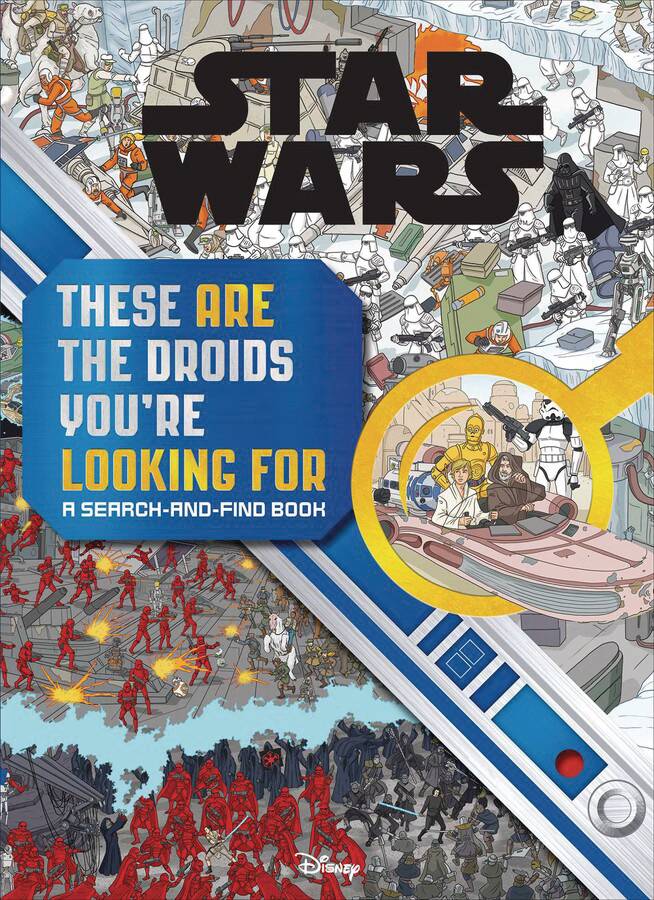 STAR WARS THESE ARE DROIDS YOURE LOOKING SEARCH & FIND