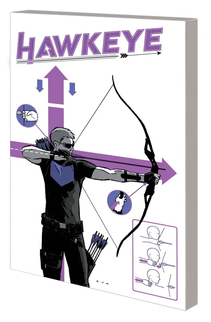 HAWKEYE BY FRACTION AJA SAGA BARTON BISHOP AJA DM VAR