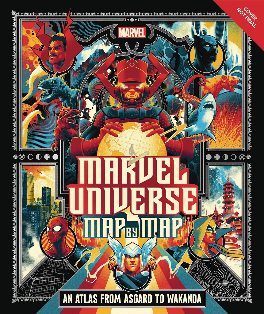 MARVEL UNIVERSE MAP BY MAP