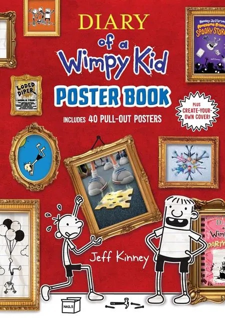 DIARY OF A WIMPY KID POSTER BOOK