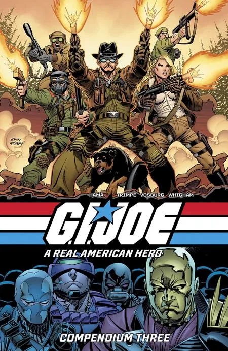 GI JOE A REAL AMERICAN HERO COMPENDIUM 3 ANDY KUBERT & LAURA MARTIN CVR