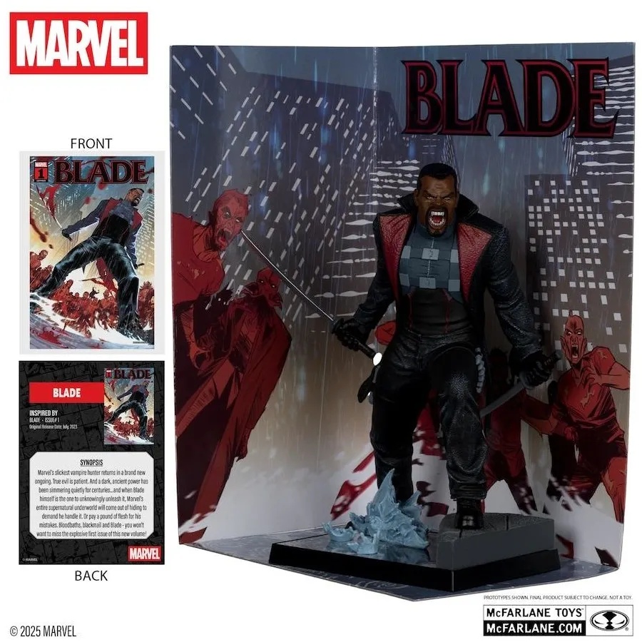 MARVEL COLLECTION PVC STATUE 1/6 BLADE (BLADE #1) 19 cm