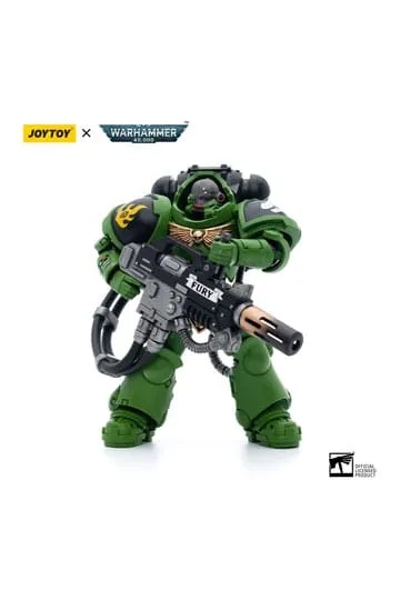 WARHAMMER 40K ACTION FIGURE 1/18 SALAMANDERS ERADICATORS SERGEANT BRAGAR 12 CM