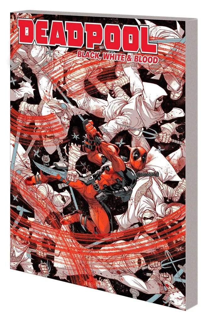 DEADPOOL BLACK WHITE BLOOD TREASURY EDITION