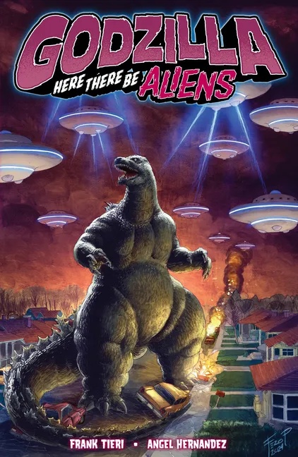GODZILLA HERE THERE BE ALIENS