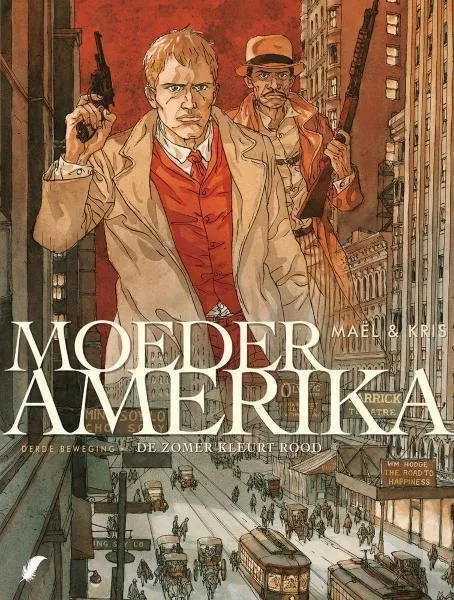 Moeder Amerika 3 De Zomer Kleurt Rood (van 4)