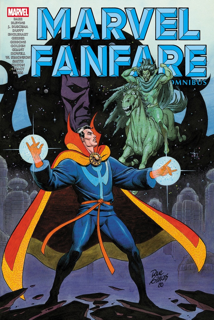 MARVEL FANFARE OMNIBUS 3 DAVE GIBBONS COVER