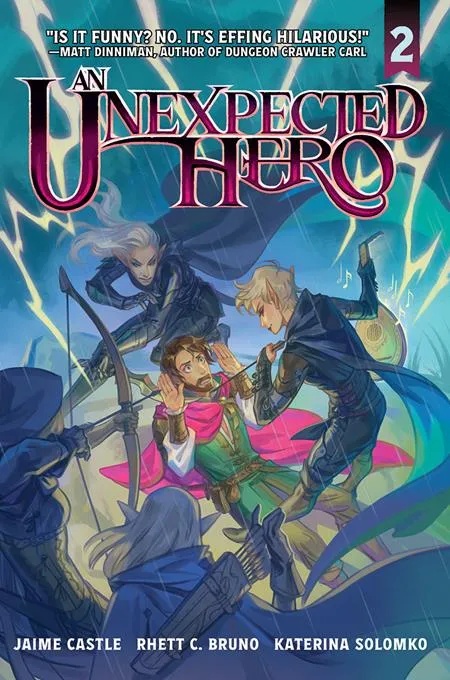 UNEXPECTED HERO LIGHT NOVEL 2