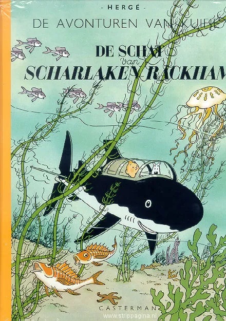 Kuifje Facsimile Kleur 12 De schat van Scharlaken Rackham