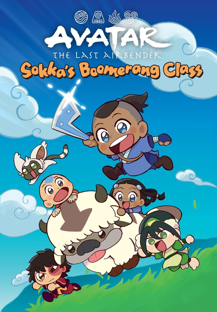 AVATAR LAST AIRBENDER CHIBIS 2 SOKKA'S BOOMERANG CLASS