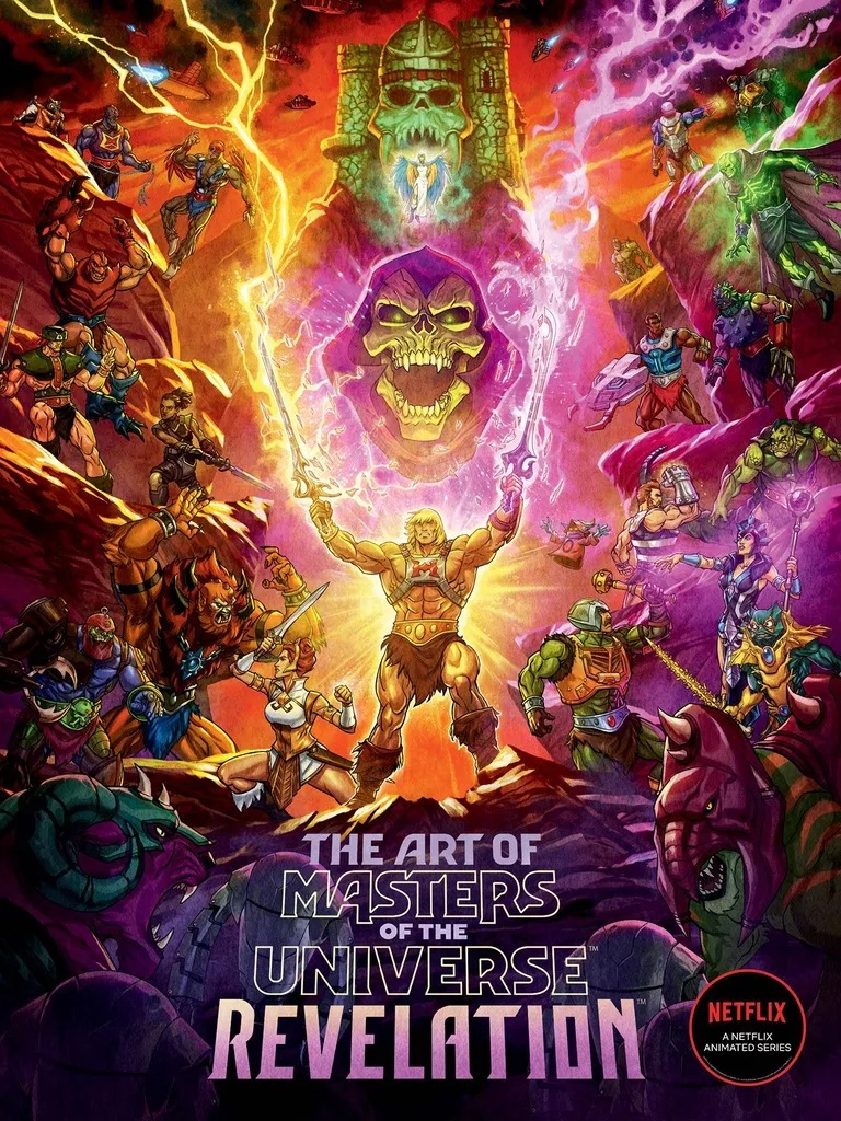 ART OF MASTERS OF THE UNIVERSE REVELATION