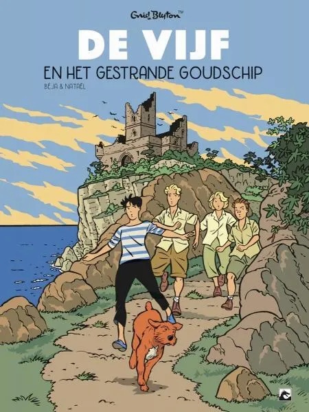 Vijf 1 En Het Gestrande Goudschip