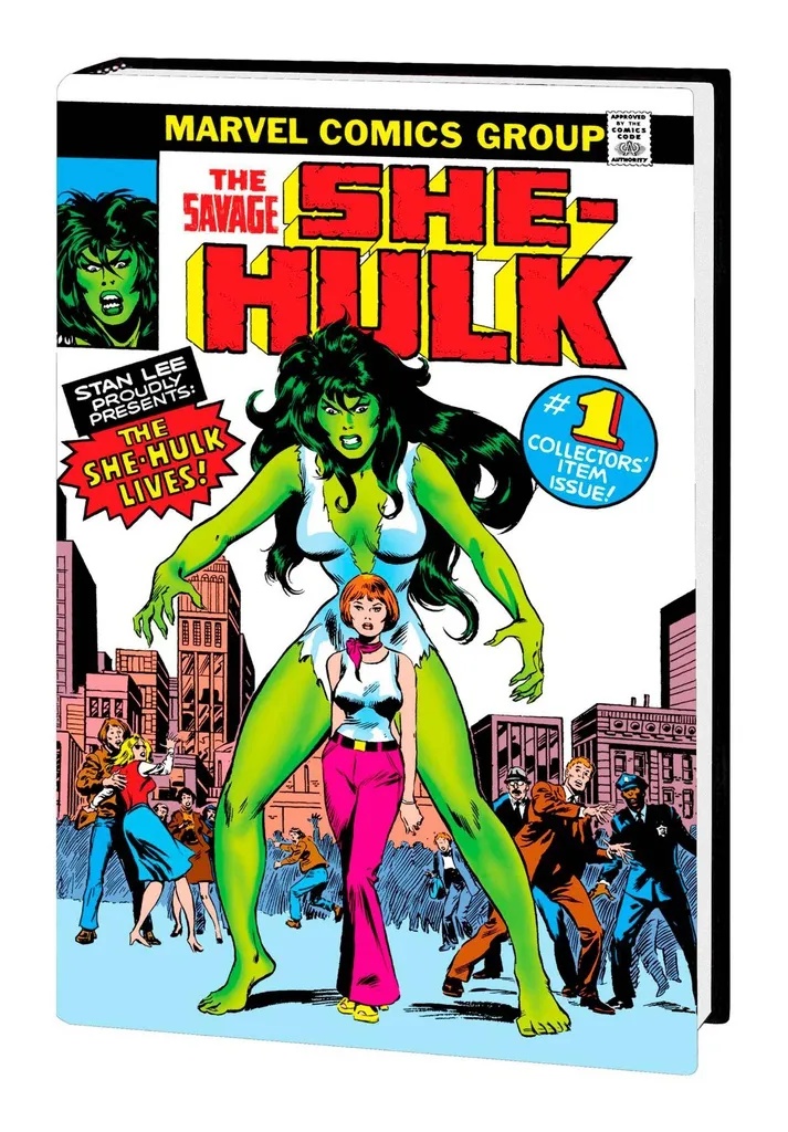 SAVAGE SHE-HULK OMNIBUS DM VAR