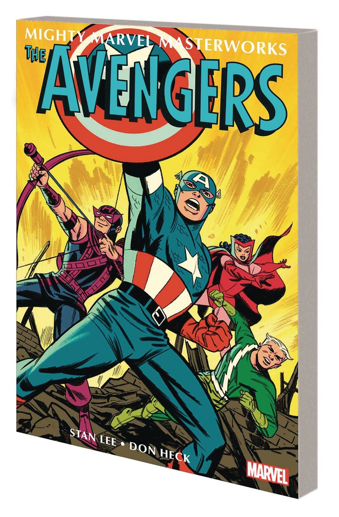 MIGHTY MARVEL MASTERWORKS: THE AVENGERS 2 THE OLD ORDER CHANGETH GN-MICHAEL CHO COVER