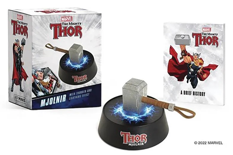 MARVEL THOR MJOLNIR W THUNDER & LIGHTNING EFFECT KIT