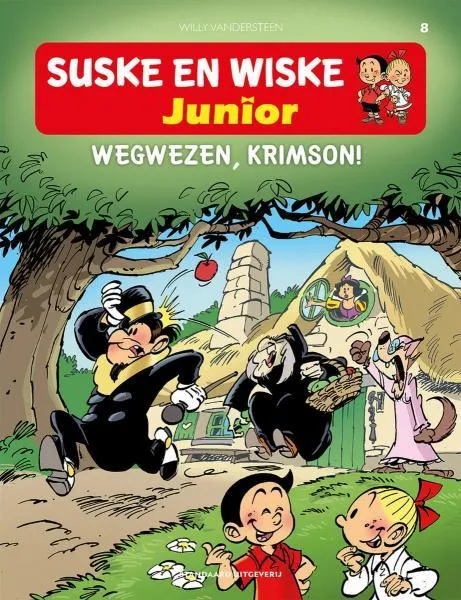 Suske en Wiske Junior 8 Wegwezen, Krimson!