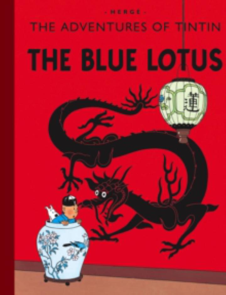 Kuifje Vreemdtalig: Engels 5 The blue lotus