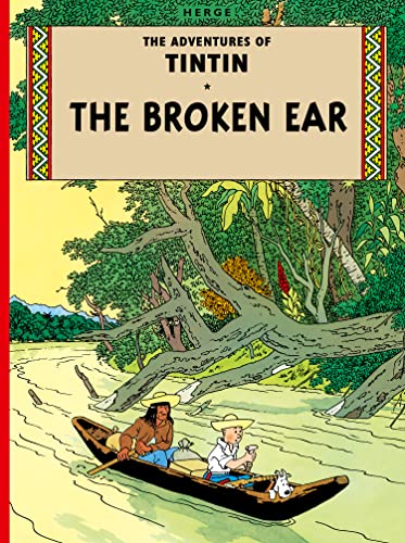 Kuifje Vreemdtalig: Engels 6 The Broken Ear