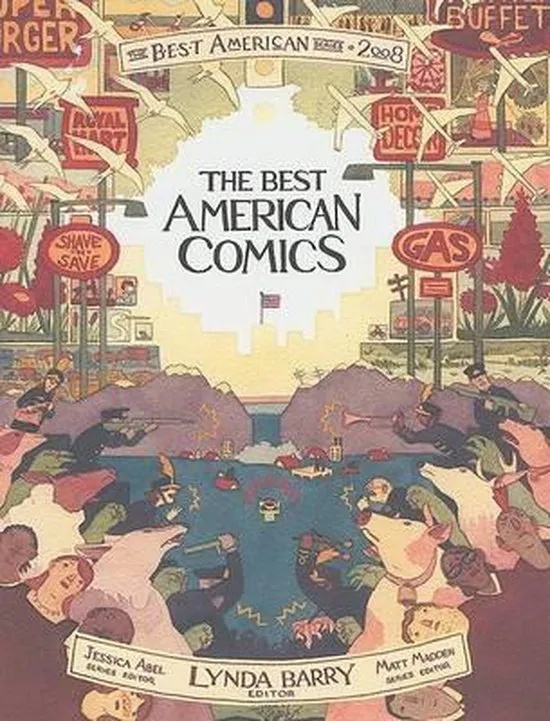 BEST AMERICAN COMICS 2008 HC