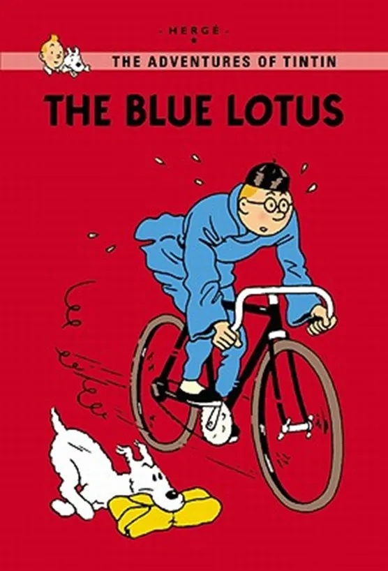 ADVENTURES OF TINTIN THE BLUE LOTUS