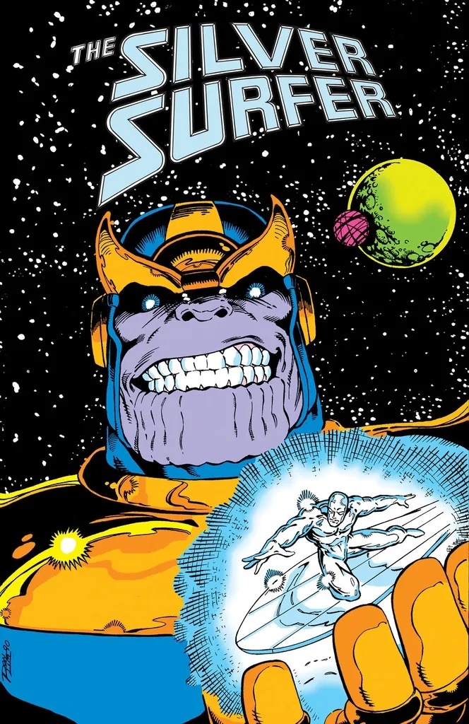 SILVER SURFER THE INFINITY GAUNTLET OMNIBUS RON LIM MARVEL AGE COVER [DM ONLY]