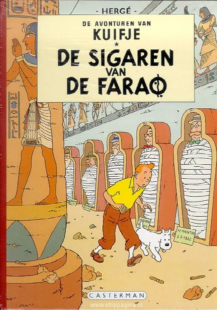 Kuifje Facsimile Kleur 4 De sigaren van de Farao