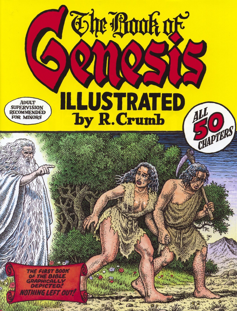 BOOK OF GENESIS ILLUS BY ROBERT CRUMB NEWER PTG
