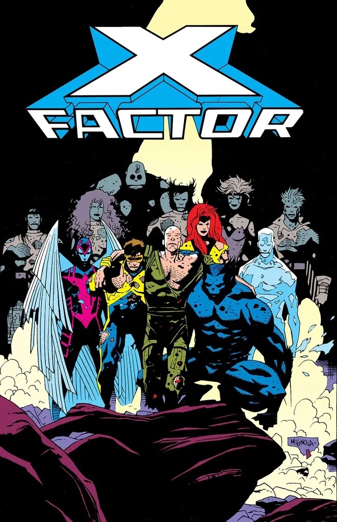 X-FACTOR THE ORIGINAL X-MEN OMNIBUS 3 MIKE MIGNOLA COVER [DM ONLY]