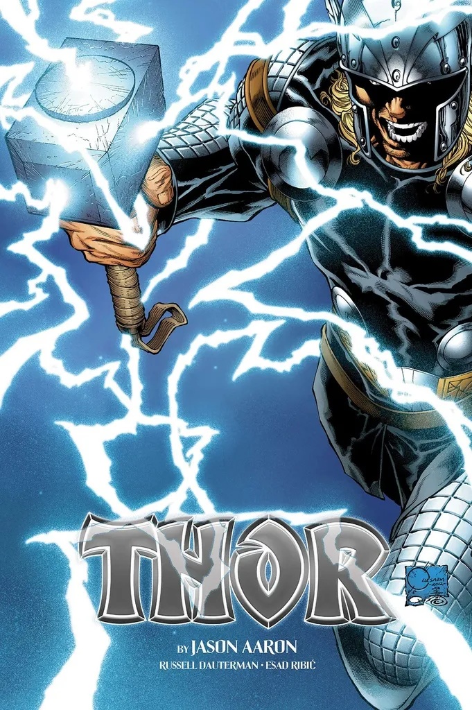 THOR BY JASON AARON OMNIBUS JOE QUESADA COVER [NEW PRINTING, DM ONLY]