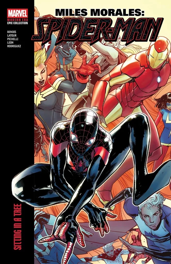 MILES MORALES: SPIDER-MAN MODERN ERA EPIC COLLECTION SITTING IN A TREE