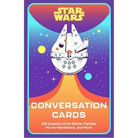 STAR WARS 125 CONVERSATION CARDS FOR DINNER PARTIES MOVIE MARATHONS AND MORE