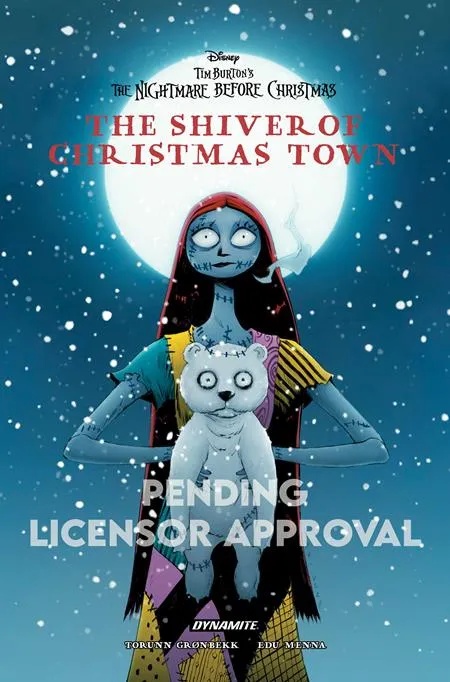 DISNEY TIM BURTONS THE NIGHTMARE BEFORE CHRISTMAS THE SHIVER OF CHRISTMAS TOWN