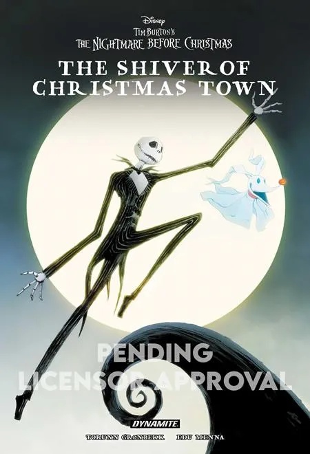 DISNEY TIM BURTONS THE NIGHTMARE BEFORE CHRISTMAS THE SHIVER OF CHRISTMAS TOWN
