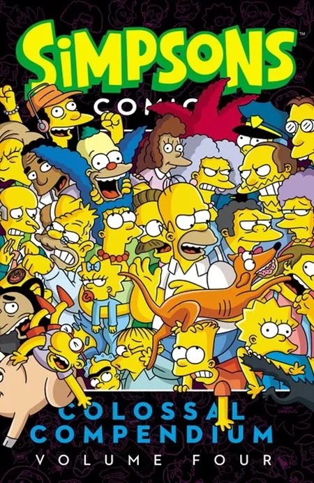 SIMPSONS COMICS COLOSSAL COMPENDIUM 4