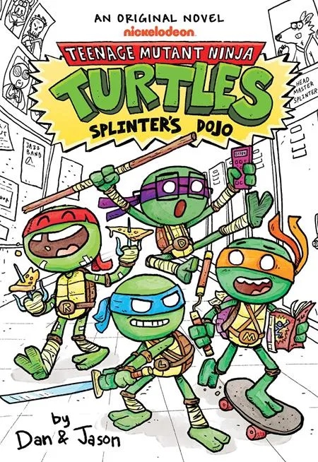 TEENAGE MUTANT NINJA TURTLE ILLUSTRATED NOVEL 1 SPLINTERS DOJO